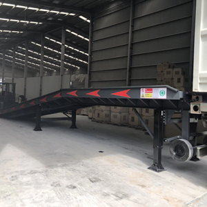 Envío rápido con 10 toneladas, rampa de contenedor móvil de, rampa de camión antideslizante duradera, garantía del motor, 1 año de mecánica asiática - Product Image 2