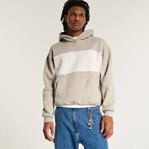 Sweat-shirt unisexe oversize en molleton vierge 100 % coton biologique avec logo uni pour homme – Vente en gros de streetwear - Product Image 4