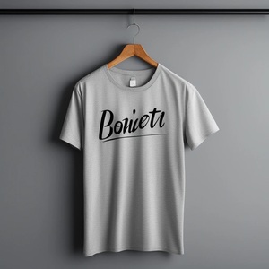 เสื้อยืดแขนสั้นไซส์ใหญ่พิเศษสำหรับผู้ชายระบายอากาศได้ดีผ้าคอตตอนแห้งเร็วปักโลโก้สไตล์ลำลอง - Product Image 4