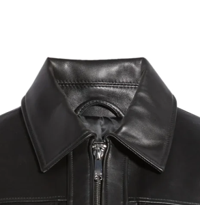แจ็กเก็ตหนังสำหรับผู้หญิงแจ็กเก็ตหนังแฟชั่นเข้ารูปลำลองสำหรับฤดูหนาว2025งานตามสั่ง - Product Image 6