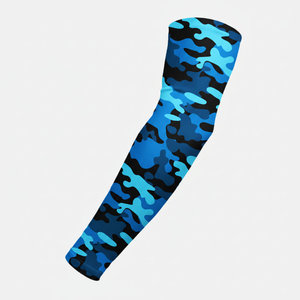 Manga de Compresión Personalizada, Tejido Suave sin Costuras, Sensación de Soporte, para Actividades de Larga Duración, Correr, Ciclismo, Golf, Camuflaje - Product Image 4