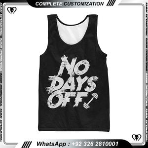 Logo personnalisé coton entraînement Fitness Top léger doux Gym blanc uni vierge course débardeurs - Product Image 4