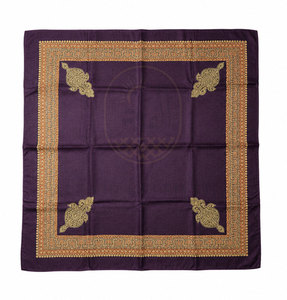 Muslim Kashmiri Gold Shemagh-High Quality Lightweight Breathable Durable Scarf for All Seasons - Product Image 1