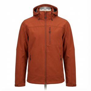 Vestes Softshell Haute Performance Nouvelle Collection Design Personnalisé Hiver Homme Coupe-Vent Imperméable Doublure Polaire Fermeture Éclair Vestes Softshell - Product Image 5