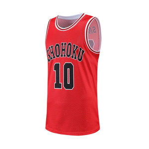 เสื้อกีฬาบาสเก็ตบอลพิมพ์ซับลิเมชันเครื่องแบบหมายเลขโลโก้ของทีมขายส่ง - Product Image 3