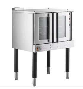 รับสิ่งนี้เลย! เตาอบแก๊สโพรเพนแบบพาความร้อนขนาดมาตรฐาน รุ่น FGC-100L ของ Diner's-Perfomance แบบชั้นเดียว ความลึกมาตรฐาน พร้อมขาตั้ง - 54,000 BTU - Product Image 4