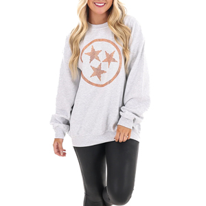 Sweat-shirts décontractés d'hiver pour femmes avec strass lavés, design personnalisé et logo frontal - Product Image 2