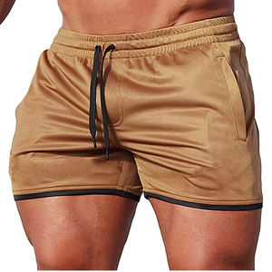 Pantalones Cortos Deportivos Casuales para Hombre, de Algodón y Poliéster, de Secado Rápido, Transpirables, Ecológicos, Antiarrugas, para Entrenamiento - Product Image 1