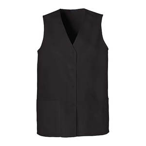 Manteau de gilet de gommage pour femmes de style unique Gilet moderne avec bouton à l'avant et 2 poches disponibles dans toutes les couleurs - Product Image 1