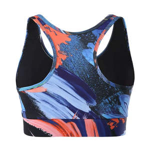 Sujetador deportivo sin costuras para mujer, Fitness, gimnasio, entrenamiento, Yoga, logotipo personalizado, soporte acolchado, tela de alto rendimiento - Product Image 2