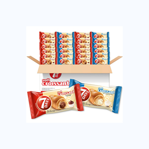 Croissant Francés Fresco de Alta Calidad de 7 Días con Relleno de Cacao, Vainilla y Avellanas, Paquete a Granel de 0.7 kg, BUN Chino - Product Image 4