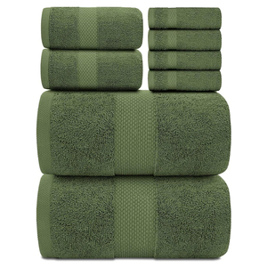 Prix de gros Ensemble de serviettes de bain en microfibre pur coton Serviette à séchage rapide pour le visage, les mains et les cheveux pour l'hôtel et la maison - Product Image 1