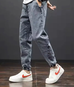 Top Ranking <b>Men's</b> Denim <b>Jeans</b> Pants Breathable Anti-Wrinkle Sustainable Stylish Durable High Quality Elastic Waist Lightweight - Product Image 5