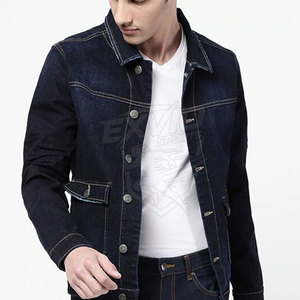 Vestes en jean pour hommes de qualité supérieure fabriquées au Pakistan, design personnalisé, vente en gros de vestes en jean pour hommes - Product Image 5