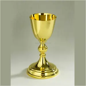 Tazza di calice reale placcata oro personalizzabile in acciaio inossidabile, calice decorativo in vetro di vino, per ristoranti, matrimoni e feste