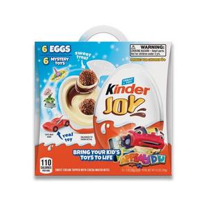 ผู้จัดจำหน่ายขายส่งจำนวนมากจากฝรั่งเศส ช็อกโกแลตนมไข่ Kinder Joy จัดส่งรวดเร็ว ราคาถูก ขนมรูปทรงแท่ง อายุการเก็บรักษา 24 เดือน - Product Image 1
