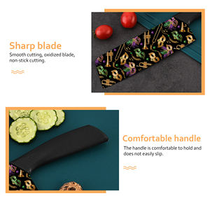 Fournisseur d'usine, lames en céramique imprimées de fleurs, blancs vierges pour la survie en plein air, compatibles lave-vaisselle, plastique, vente en gros, fabrication artisanale - Product Image 6