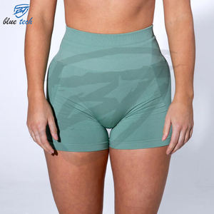 Wholesale High Waisted <b>Women</b> Seamless Butt Lift Gym <b>Shorts</b> Workout Scrunch Butt Gym <b>Shorts</b> for <b>Women</b> - Product Image 4