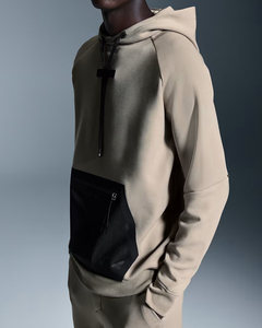 Sweat à capuche pour homme tendance, poche avant, fermeture éclair quart de tour, coupe décontractée, vente en gros, tissu doux et chaud, meilleure qualité, poignets élastiques - Product Image 3