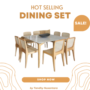 Venta al por mayor juego de comedor de madera mesa de comedor con 4-6 sillas muebles de comedor moderno diseño de lujo producto Costumiz - Product Image 5