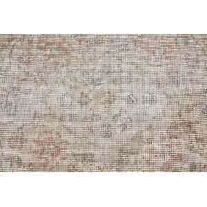 Vintage Turkish Oversize Rug 8.8x12.7 ft, White <b>Brown</b> Southwestern Rug - Product Image 5