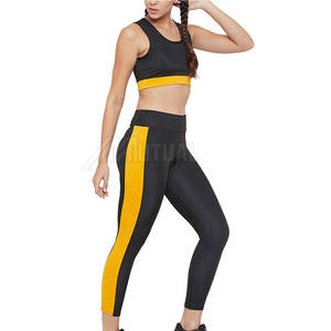 Estilo de moda Ropa deportiva Mujeres Yoga Set Venta al por mayor Yoga Set Hecho en Pakistán Mujeres Yoga Set - Product Image 3