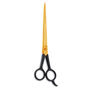 Ciseaux de toilettage pour animaux de compagnie avec poignée de couleur noire 7.5 "avec repose-doigt ciseaux de coupe de cheveux pour chiens ciseaux de coupe de cheveux de toilettage - Product Image 6