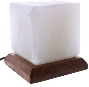 Himalayan White Salt Square Shape Mini <b>USB</b> <b>Lamps</b>, Himalayan Cube White Salt <b>Lamp</b> <b>USB</b>, Cube Himalayan White Salt <b>USB</b> <b>Lamp</b> - Product Image 1