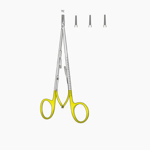 Portaagujas DIETRICH de acero inoxidable de alta durabilidad, soporte de aguja de puntas dentadas de venta Premium de alto rendimiento - Product Image 1