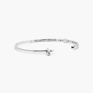 Bracelet tennis tendance avec diamants sertis clos, bijou élégant pour toutes les occasions - Product Image 3
