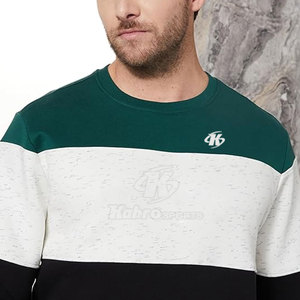 Sweat-shirt pour homme de haute qualité, respirant, pour l'hiver, uni, décontracté, en polyester/coton - Product Image 4