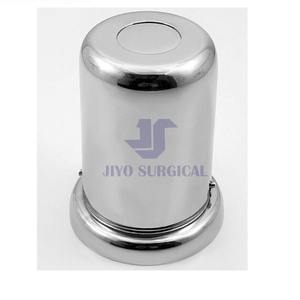 Contenedores de acero inoxidable para bolas de algodón, soporte Dental para bolas de algodón y almacenamiento de muestras de alimentos con corver - Product Image 6