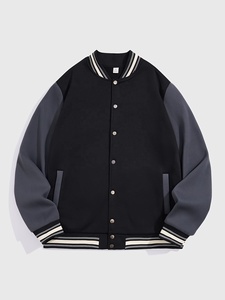 Chaqueta Varsity Personalizada de Alta Calidad para Hombre, Chaqueta de Baloncesto, Estilo Casual de Béisbol, Material de Forro Polar - Product Image 1