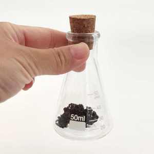 Erlenmeyer de qualité laboratoire Super Duty à col étroit 50ml en verre borosilicaté avec rebord renforcé - Product Image 1