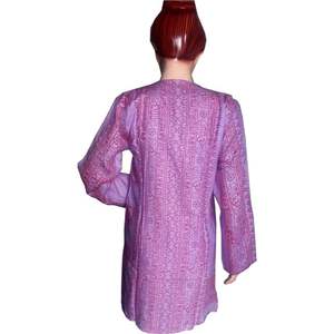 KVR de alta calidad Om Kurta 100% tela de algodón de alta calidad precios al por mayor ropa Lisa personalizada Anti Technics estilo de artículo para exportación - Product Image 1