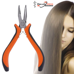 Pince à micro-perles pour extensions de cheveux en acier inoxydable chirurgical élégant 2025 avec options de couleur personnalisées pour utilisation en salon - Product Image 5