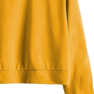 Sudaderas Casuales Transpirables para Mujer, 100% Algodón, con Mangas Largas, Cuello Redondo, Diseño Personalizado para Fitness, para Invierno - Product Image 4