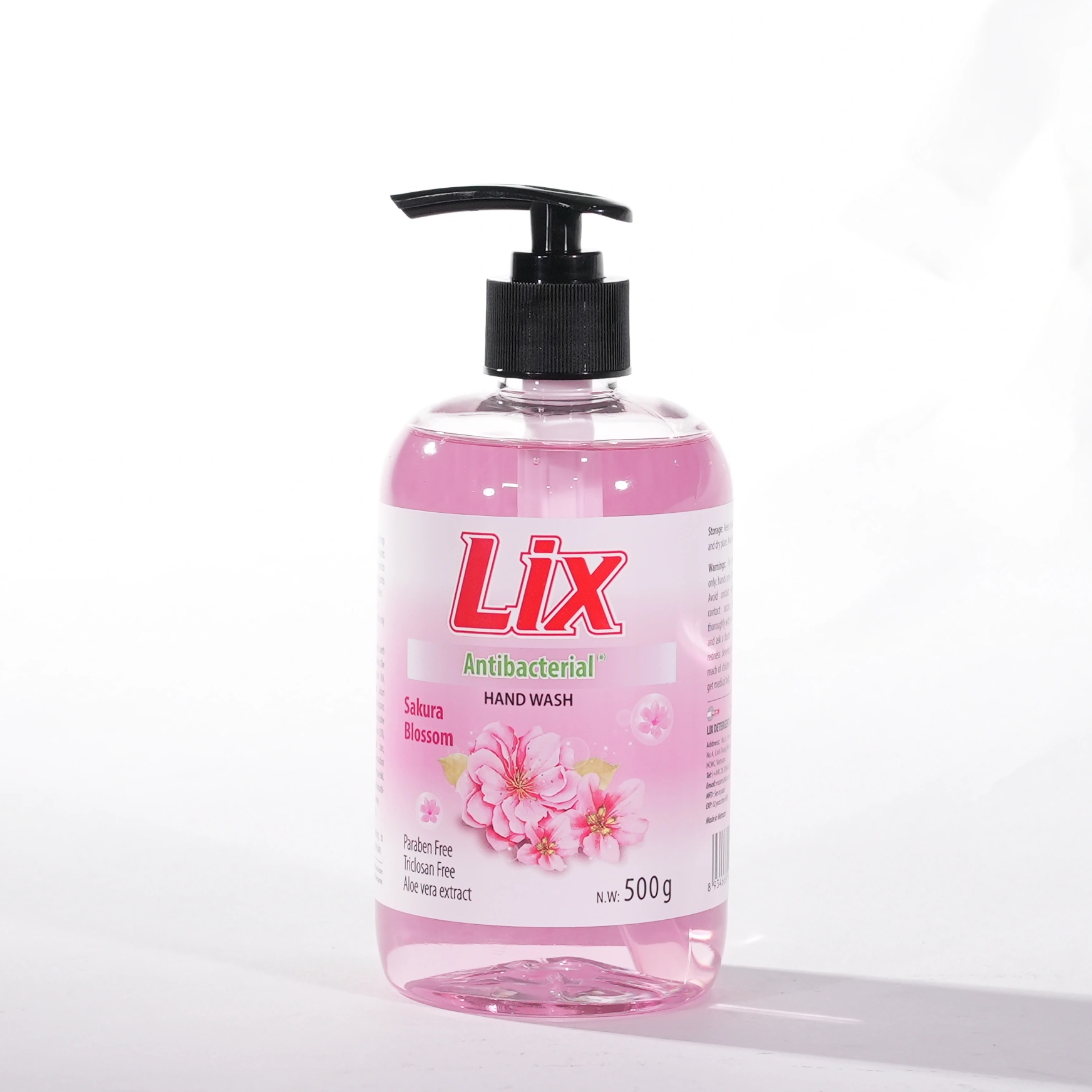 High Quality Fresh Sakura Glycerine Charcoal Liquid Soap OEM ODM Accepted Wholesale Price for Hand Wash