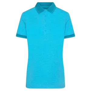 Camisetas Polo Personalizadas para Mujer en Color Heather para Artículos Promocionales - Product Image 3