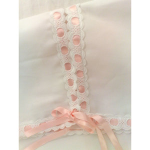 ผ้าฝ้ายลายสก็อตสีชมพูซานกาโล - Product Image 1