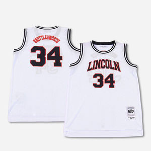 Maillot d'équipe de basket-ball de club de jeunes personnalisé brodé Streetwear maillot en maille respirant sublimation impression basket-ball pour jeunes - Product Image 6