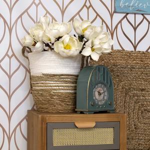 Set Of Wholesale Price Basket Set Cotton and Stitching Seagrass Basket Household Organization <b>Laundry</b> - Product Image 5