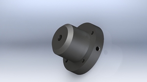 ฮับเพลาแบบมีหน้าแปลน ยี่ห้อโยกี อิงเนียร์ริ่ง (Flange 25) ผลิตจากเหล็กหล่อและเหล็กอ่อน สำหรับการติดตั้งและการส่งกำลัง - Product Image 2