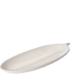 Plateau de service rond en aluminium artisanal avec finition moderne, design feuille, or, décoration, luxe haut de gamme, stockage alimentaire, maison, hôtel - Product Image 4