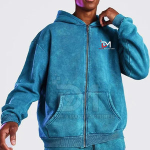 ชุดวอร์มสำหรับผู้ชายซักแบบกรดสีตัดกันไซส์ใหญ่พิเศษดีไซน์ตามสั่งสำหรับฤดูหนาว - Product Image 3