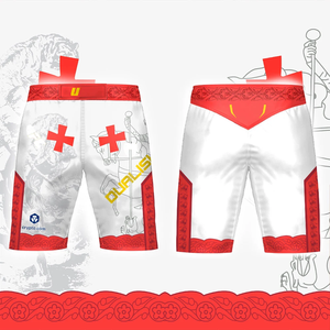 Pantalones Cortos de Artes Marciales Mixtas (MMA) Ilia Topuria, 10 Colores, Pantalones Cortos de Entrenamiento de Lucha para Hombre, Transpirables, de Secado Rápido, Ajustados, con Cintura Elástica, para BJJ y Fitness - Product Image 4