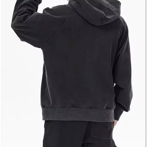 Pull à col rond imprimé en 3D avec logo personnalisé 2025, coupe régulière, style streetwear pour homme, sublimation, épaules tombantes, thermique, hiver, 100% - Product Image 4