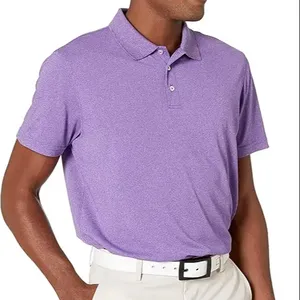 Vente en gros Streetwear personnalisé Logo couleur unie Polo pour hommes Texture tricoté Polo Chemises polo personnalisées par Expazna IND