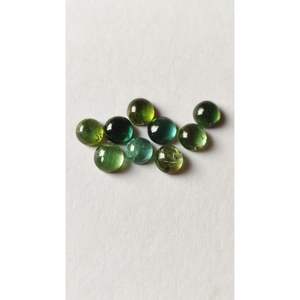 Venta al por mayor de piedras preciosas verdes de piedra lunar natural de corte redondo de alta calidad para la fabricación de joyas producto a granel - Product Image 2