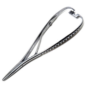 Source d'alimentation manuelle Instruments de chirurgie orthodontique Porte-aiguille Mathieu Nouveau design Haute qualité certifié CE Réutilisable - Product Image 1